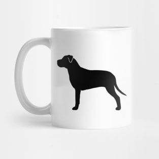 American Pit Bull Terrier Silhouette Mug